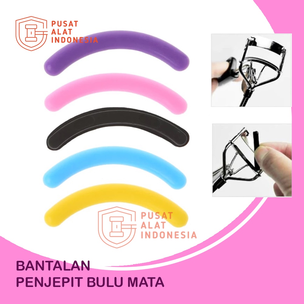 KARET BANTALAN PENJEPIT BULU MATA EYELASH CURLER WARNA AKSESORIS MAKE UP WARNA MAKEUP ALAT KECANTIKAN PERAWATAN LENTIK U166