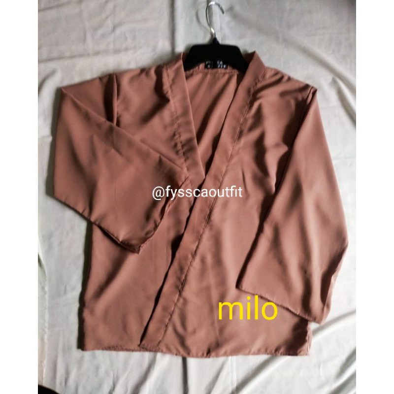 kimono outer lengan panjang / cardigan kimono premium