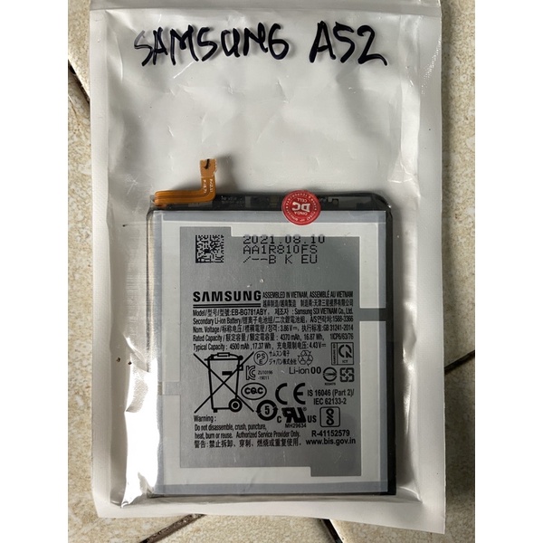 ORIGINAL COPOTAN BATRE SAMSUNG A52