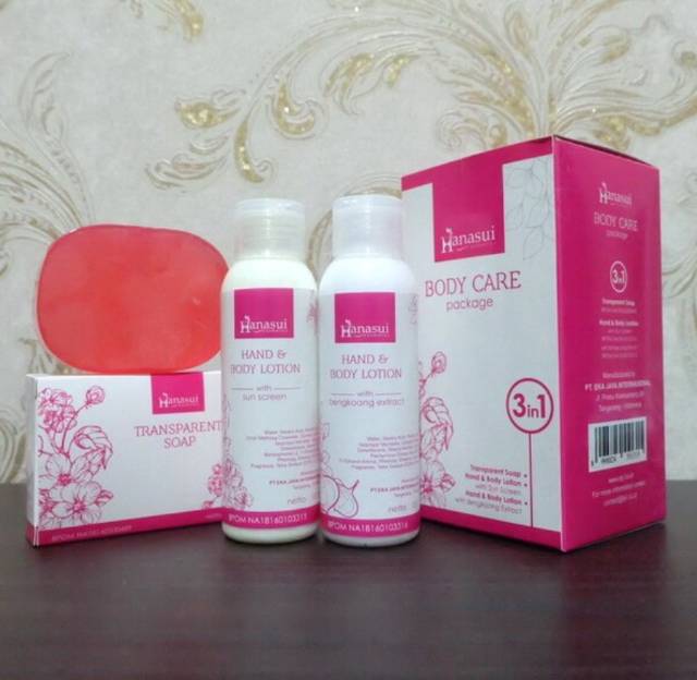 HANASUI BODY CARE 3IN1 BPOM