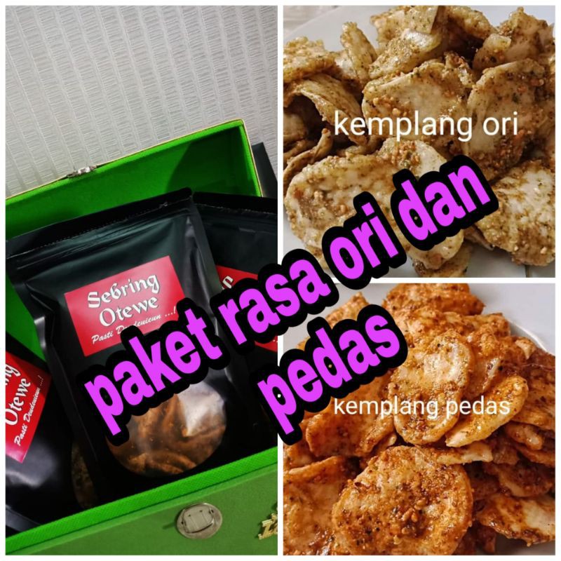 

PAKET SEBLAK VARIAN KEMPLANG RASA ORI DAN PEDAS (sebring otewe)