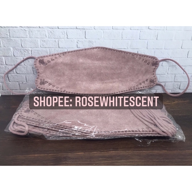 MASKER KF94 Warna DUSTY PINK/ NUDE PINK/ SALEM PINK /PINK DAN HIJAU/ MATCHA