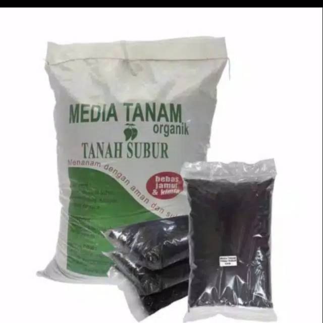 Media tanam pupuk tanaman hias tanah subur
