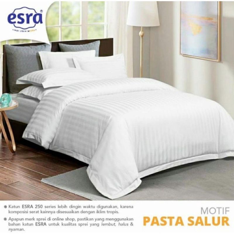 Sprei Set Katun Premium Salur Hotel