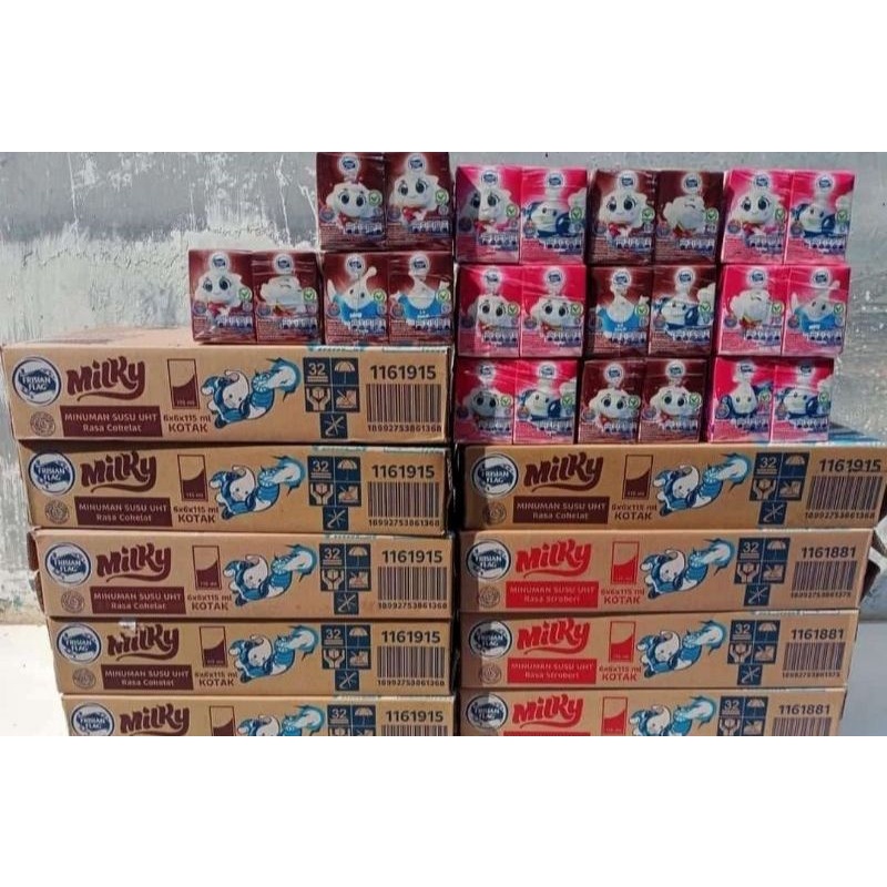 

Susu UHT Frisian Flag 115ml x 6