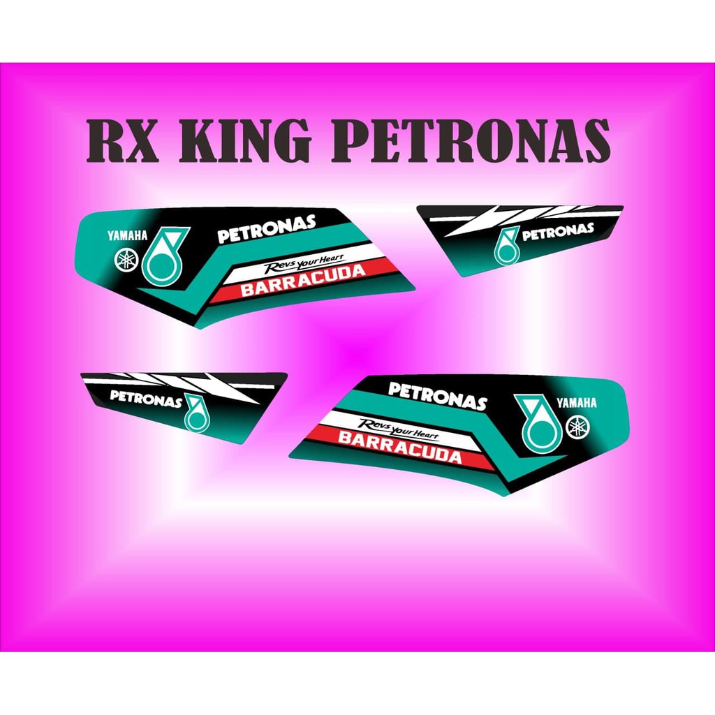 striping stiker decal rx king petronas
