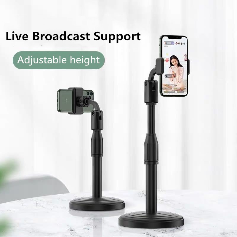 Dudukan SmartPhone, Adjustable Desktop Stand, Pemegang Streaming Langsung Dudukan HandPhone