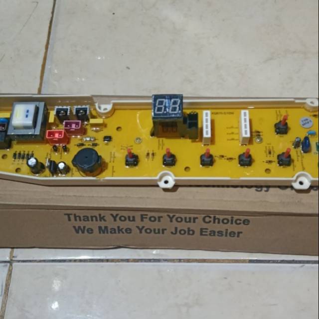 MODUL PCB MESIN CUCI SHARP 1 TABUNG