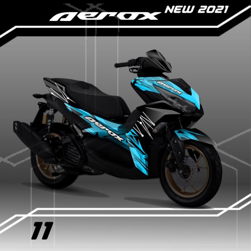 sticker decal New Yamaha Aerox 2021