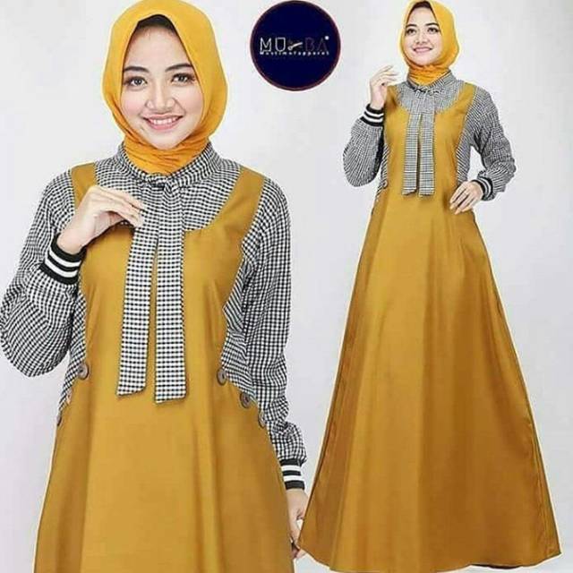 MK Excel Dress / Gamis cantik murah kekinian