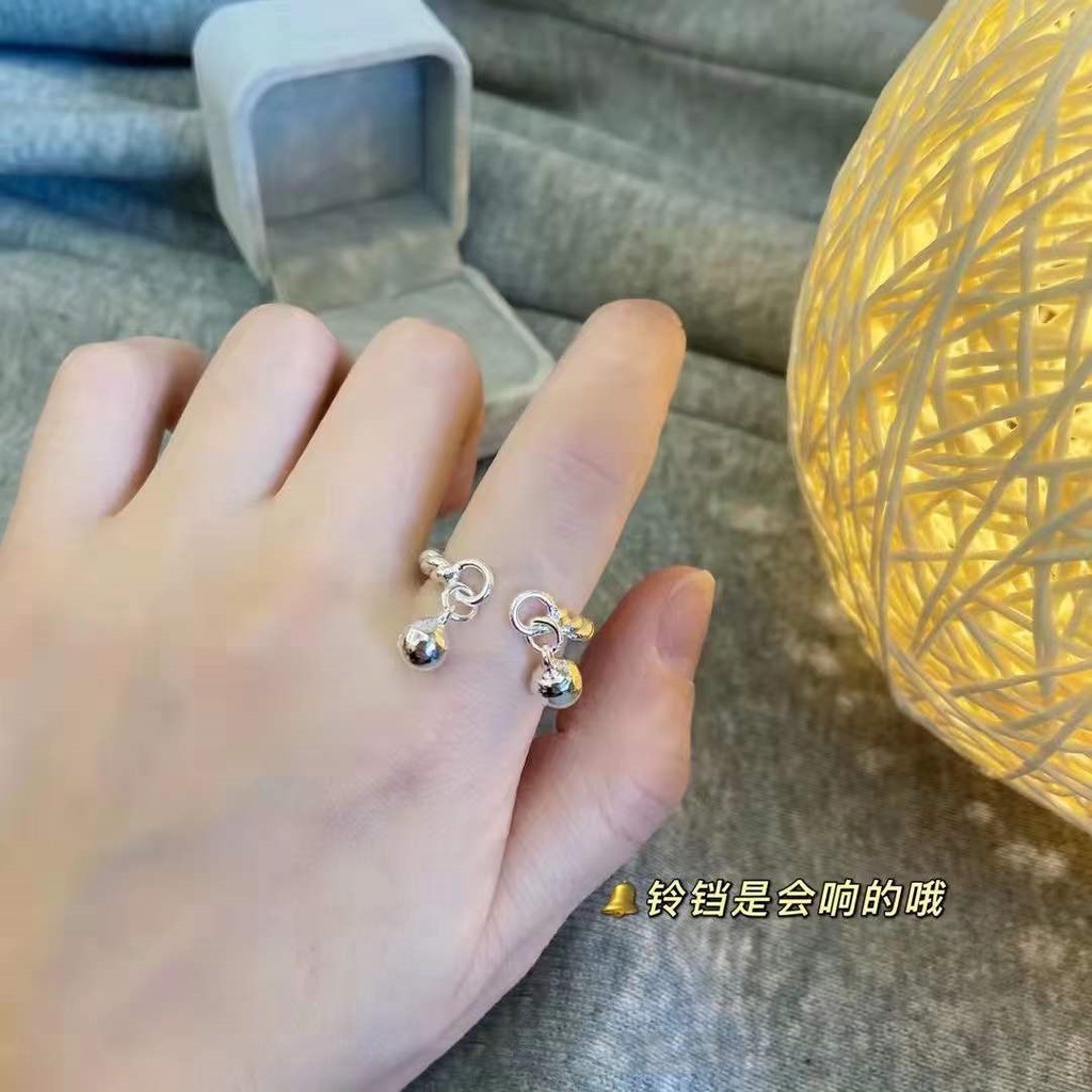 cincin perak Bel Gaya Korea Untuk Wanita korea couple fashion