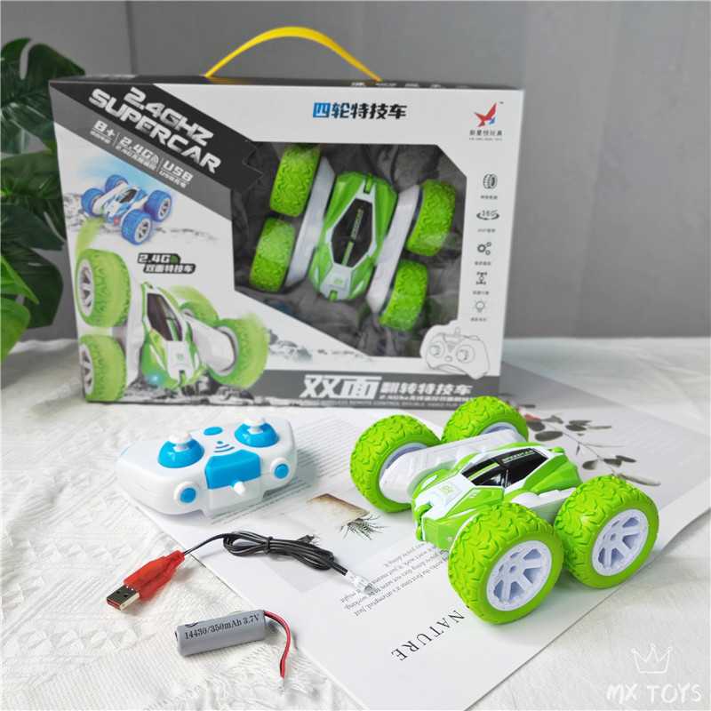 GIJ - ZWN Remote Control Stunt Car Arm 360 Degree Flip 4WD 2.4G 4CH