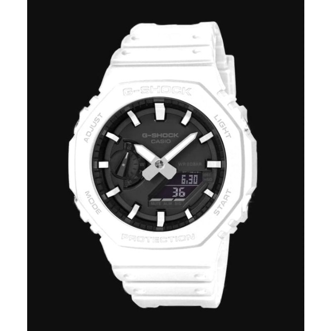 Jam tangan Sporty CASIO G-SHOCK GA-2100-7ADR GA 2100 Autolight fullset