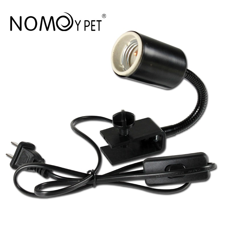 Nomoypet NJ 06 Fitting Lampu Reptil Adjustable - Nomoy Lamp Holder for Reptile