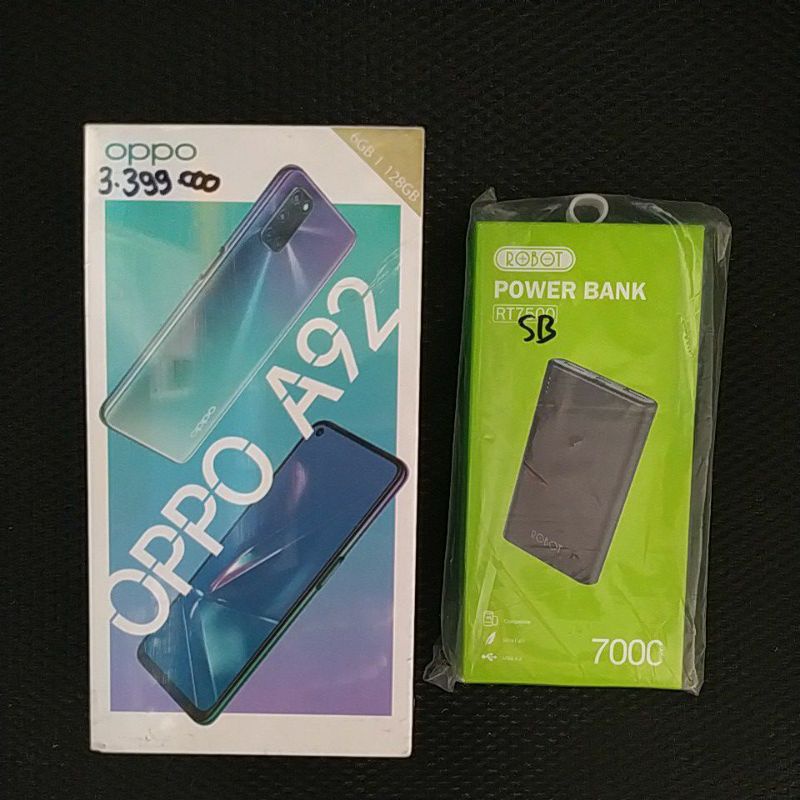 Oppo A92 6/128 BONUS powerbank robot 7000 Mah