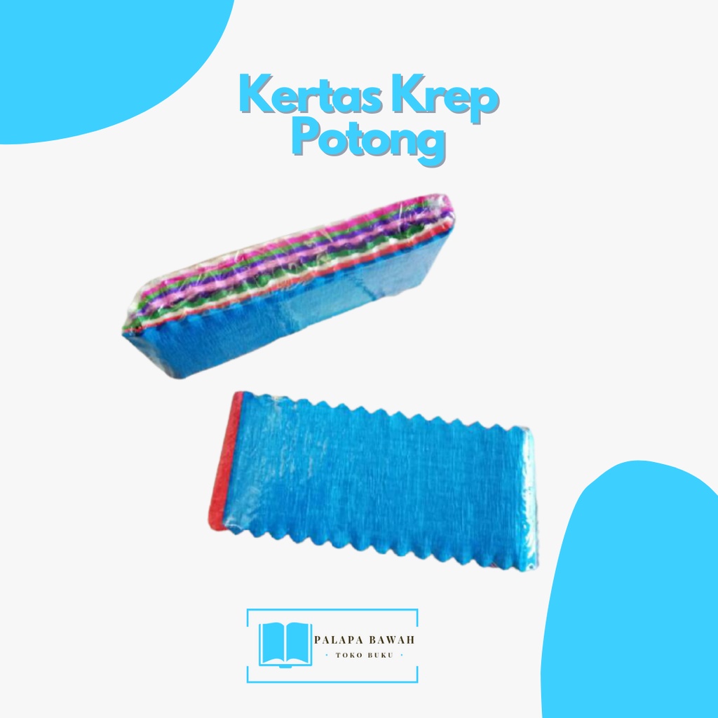 

Kertas Krep Potong Warna-Warni