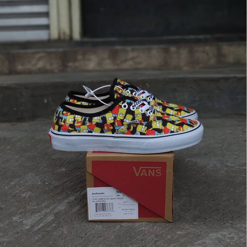 Vans Authentic The Simpson Bart Wide