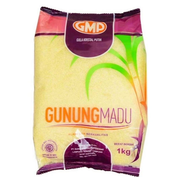 

GMP Gunung madu Gula Pasir 1kg