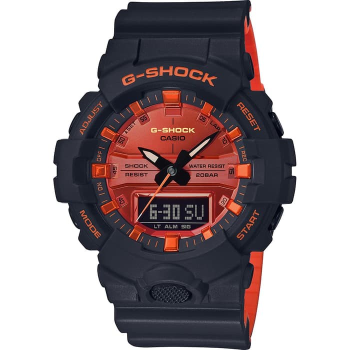 Casio G-Shock GA-800BR-1A / GShock GA800BR-1 Original  GARANSI RESMI