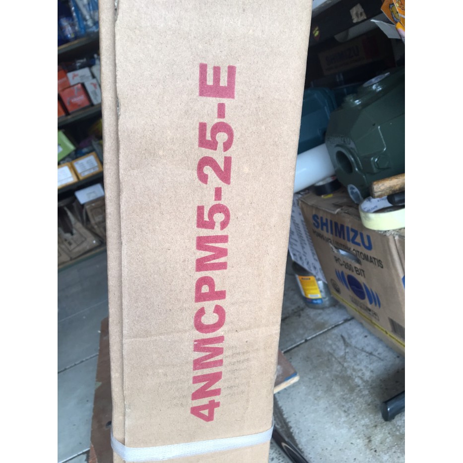 Pompa Air Satelit 4" Nasional Mcpump 3 HP Stenlis 1 Phase 220volt 4MCPM 5/25