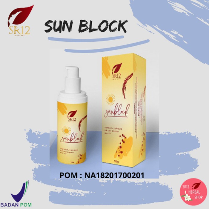 sunblock spf 30+++ sr12 Original