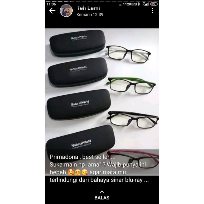 Kacamata Nanotech by NaturaWorld