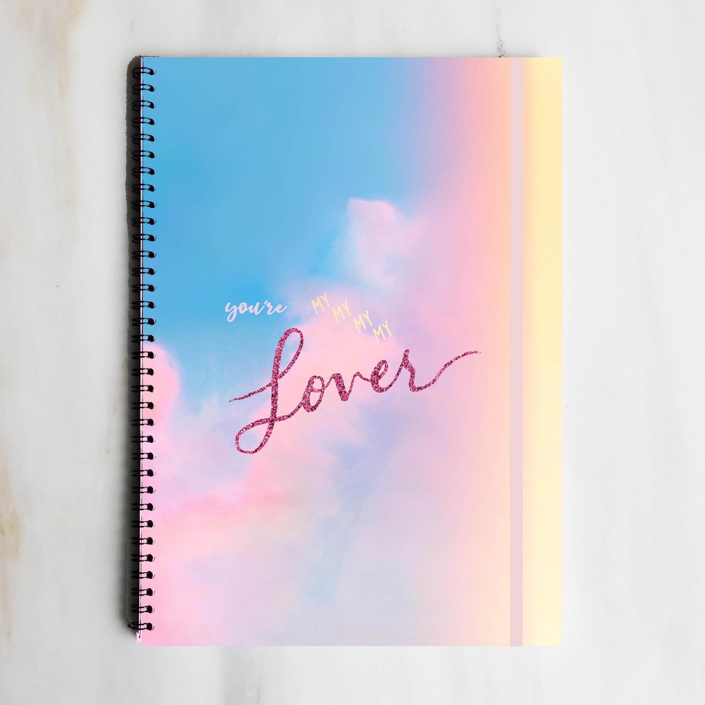 

TAYLOR SWIFT LOVER Song Quote Spiral Ruled Notebook Diary Journal Office School Supplies Buku Tulis