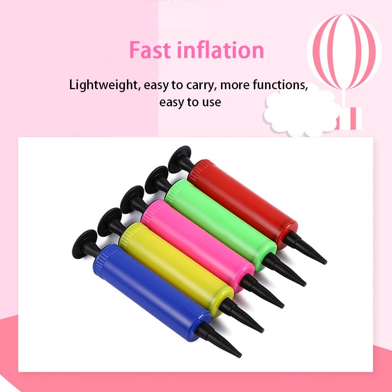 1PCS Mini Pompa Balon Tangan / Balloon Hand Pump coolcolor