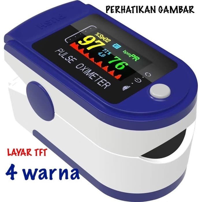 LK88 OXYMETER / OXIMETER Fingertip Pulse Oximeter SpO2 LED / Alat Ukur Kadar Oksigen &amp; Darah