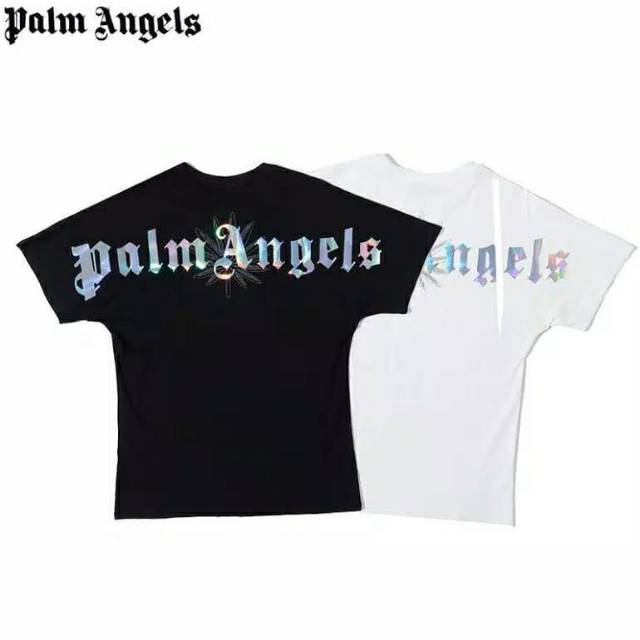 Palm Angels Tshirt Reflective Script (oversize)