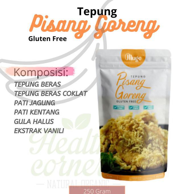 

Mugo - Tepung Pisang Goreng Gluten Free - 250 g NEW