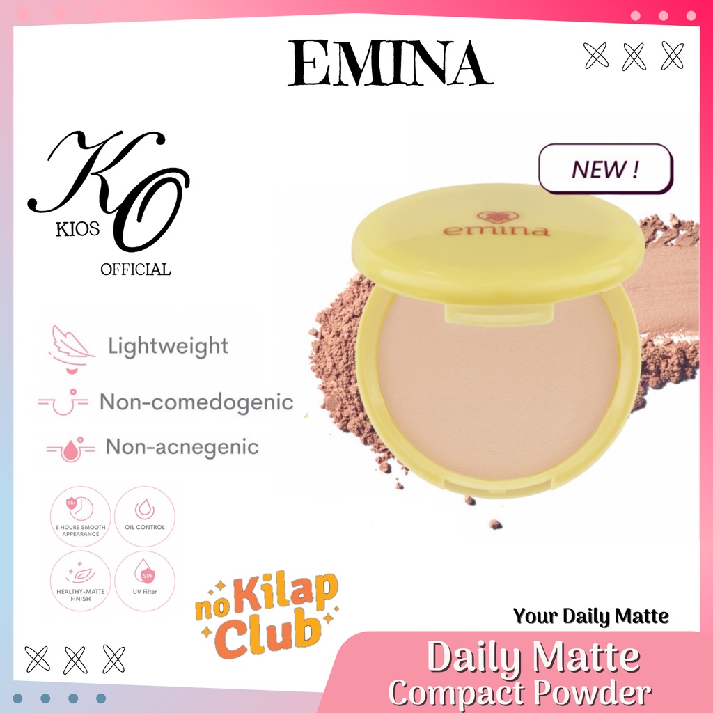 Emina Daily Matte Series | BB Cream | Loose Powder | Compact Powder