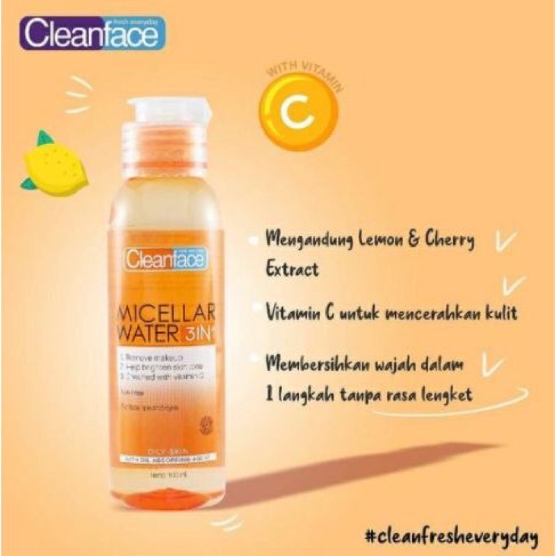 Clean Face Micellar Water 100ml