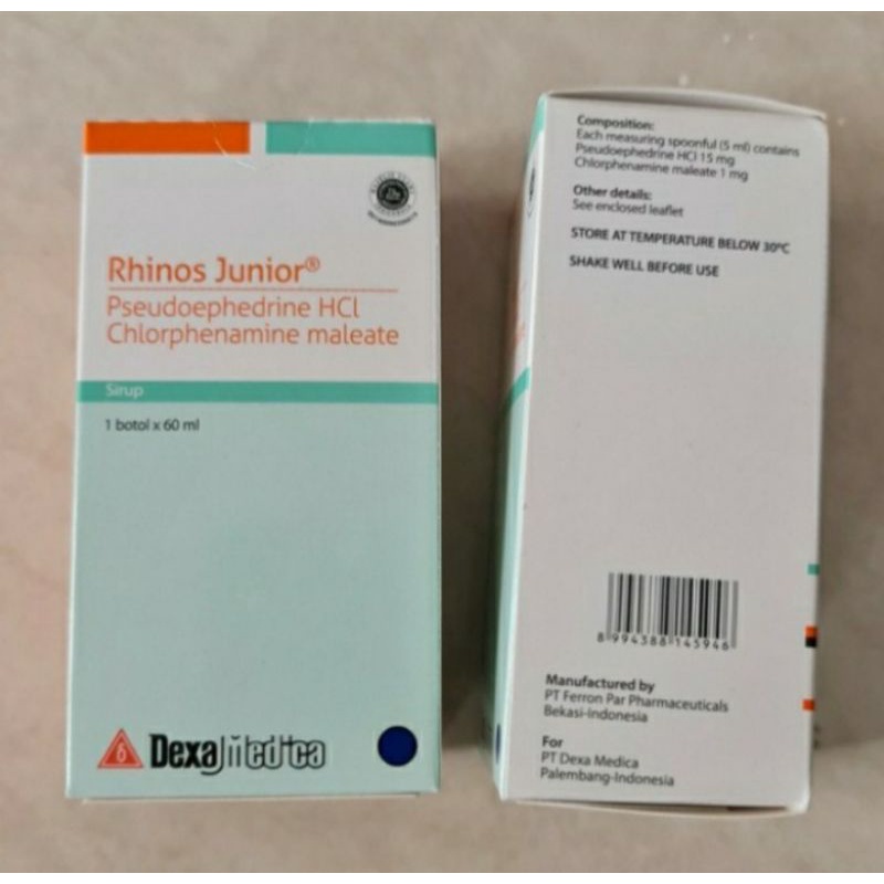 RHINOS junior pilek / flu anak