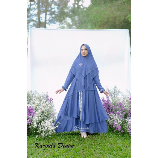 Karmila gamis set syari bermerks original