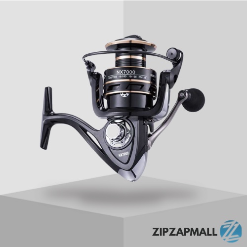 NX6000 Metal Reel Pancing Fishing Reel 4.7:1 Gear Ratio / Reel Pancing Power Handle Daido Maguro Daiwa Viking / Kerekan pancing Laut Sungai Super Kuat Berkualitas / Katrol Pancing Material Full Metal Kuat / Reel Pancing Laut Tambak Ikan Mas Murah