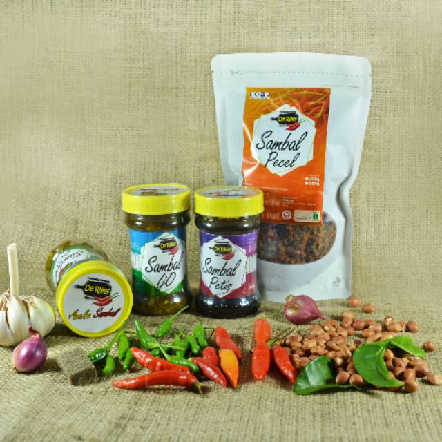 

Sambel pecel/sambel petis madura/sambel ijo varian cumi,kerang,teri,ebi