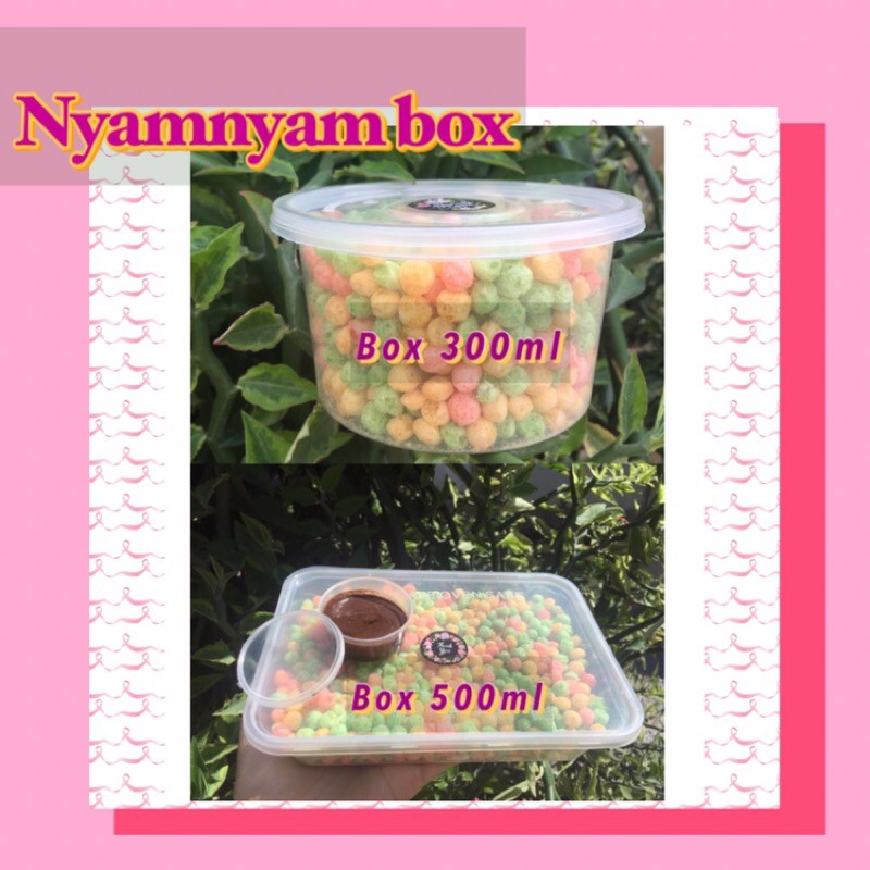 

nyamnyam box rice crispy /cokelat/sereal/termurah/terlaris