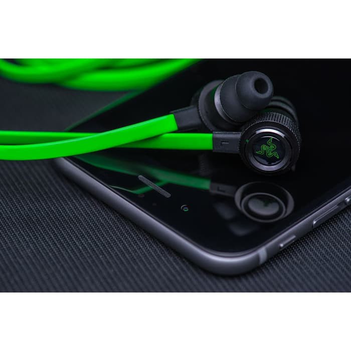 Earphone Razer HammerHead Pro V2 Headset Gaming HiFi Hi Res Sound not Ori GARANSI 30 Hari