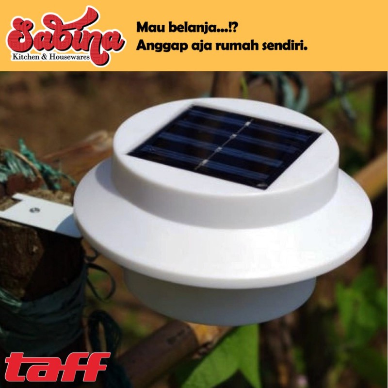 TaffLED LightMe Lampu Taman Hias Gantung Tenaga Solar 3 LED