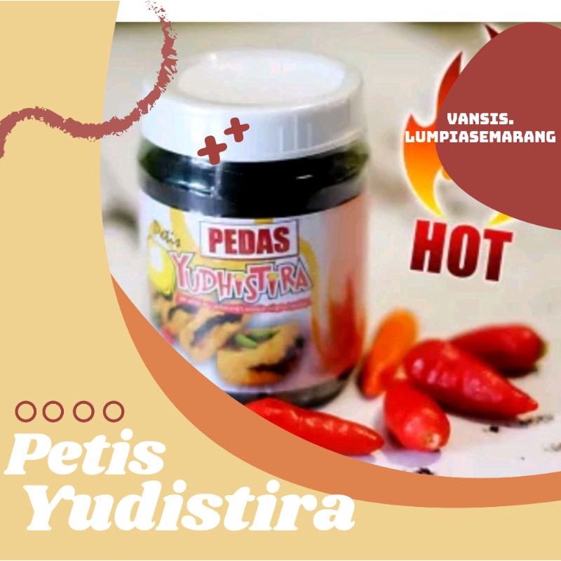 

Tahu petis yudistira HOT (Pedas) 350 gram