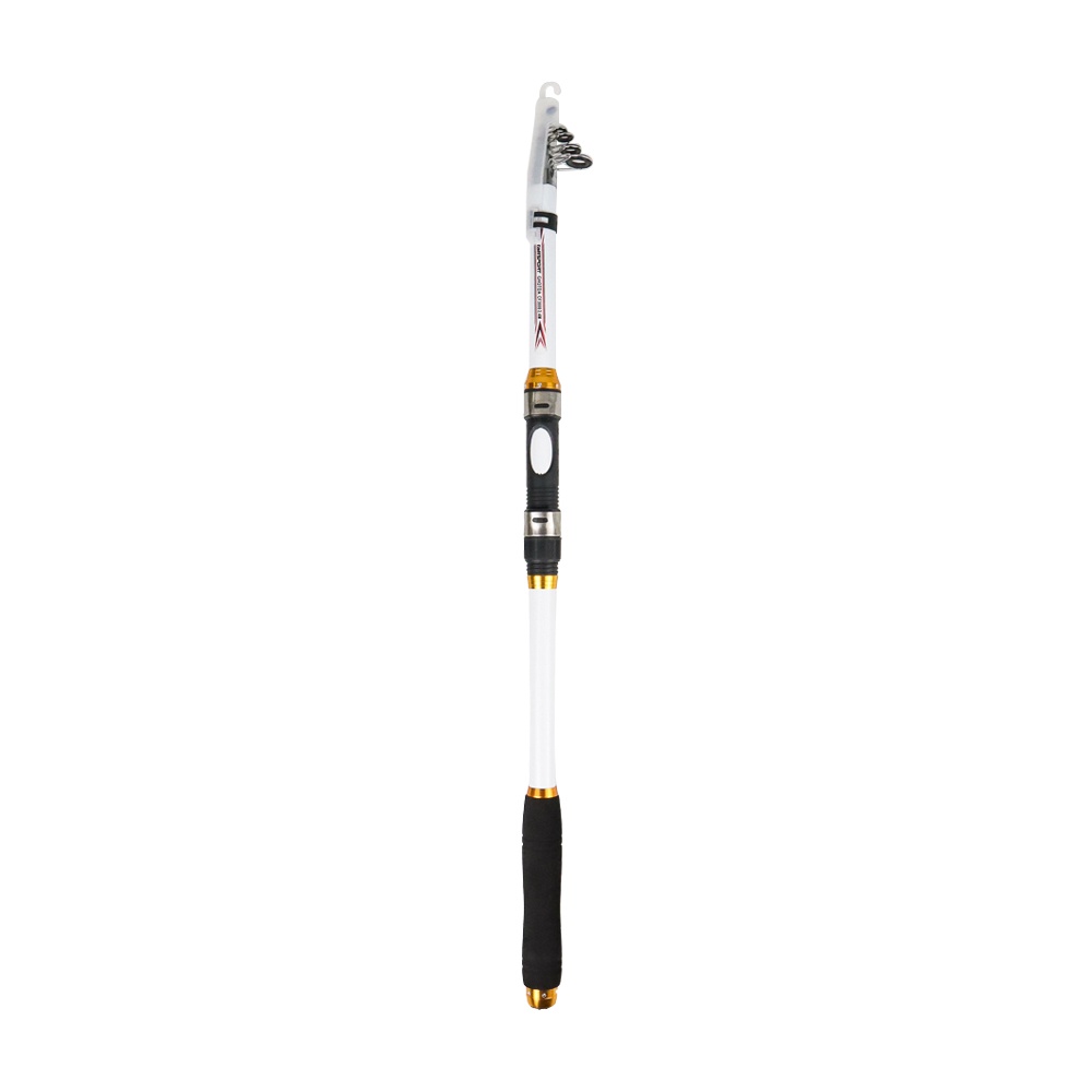 TaffSPORT tongkat pancing stik pancing Joran Pancing 2.1M 2.4 M 2.7M Portable Carbon Fiber Telescopic