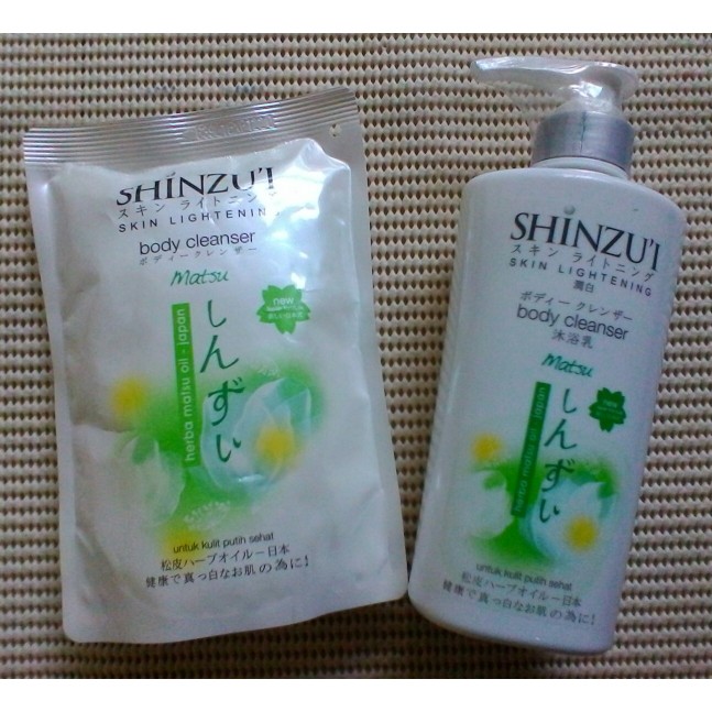 Jual Paket Shinzui Sabun Mandi Cair Botol Pump & Refill 450Ml - Kirei Murah