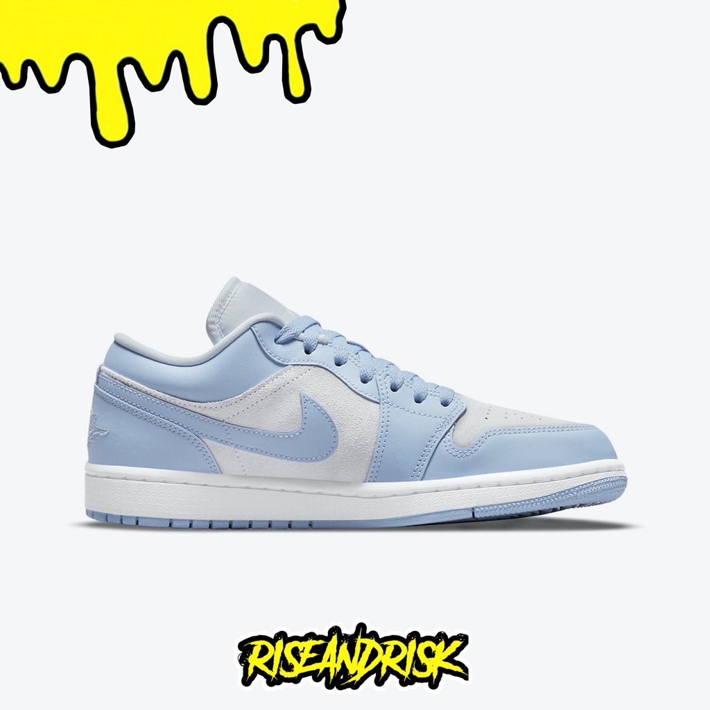 Nike Air Jordan 1 Low Grey University Blue ORIGINAL