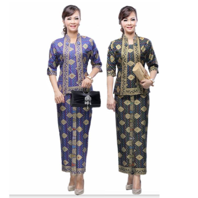 Baju Batik Wanita Rok Blus Cempaka