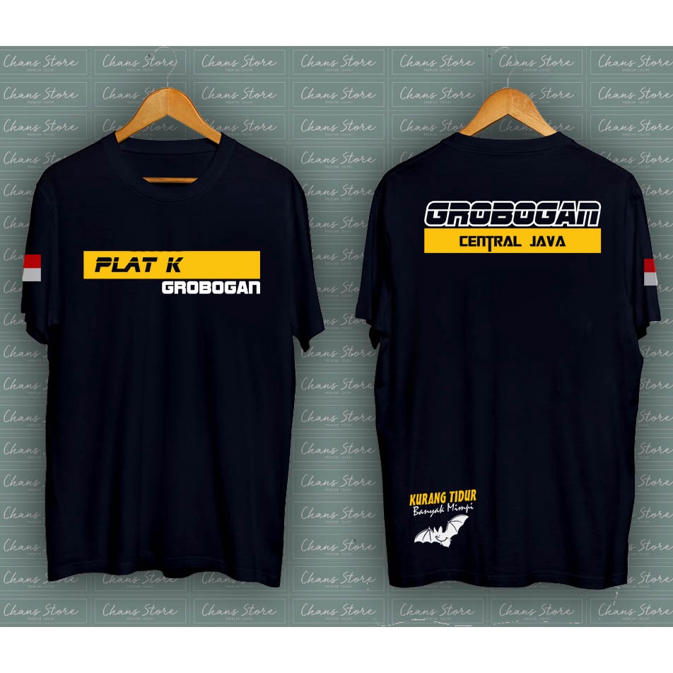 Kaos Plat Pelat Nomor K Cepu Pati Kudus Jepara Grobogan Rembang Blora