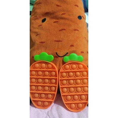 RavRei - Pop It Wortel / Push Pop it Carrot / Lucu Murah / Mainan Pop It / Mini Pop it-3