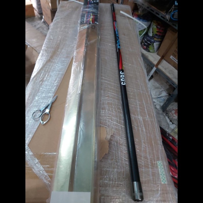 joran tegeg carbon haruan pole 360 cm tegeg baronang kaku