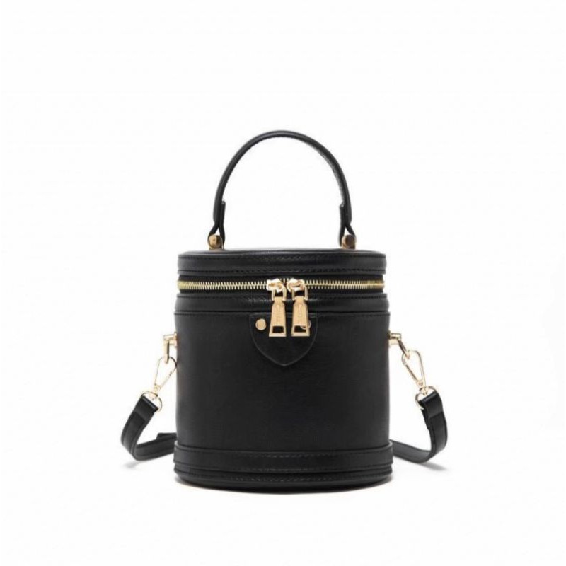 JIMS HONEY ORIGINAL CYNCYN BAG BLACK tas tabung kokoh selempang wanita cewek import murah