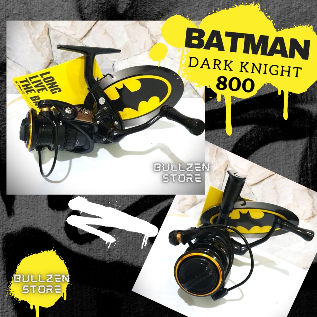 BULLZEN BATMAN Dark Knight Fishing Reel 800
